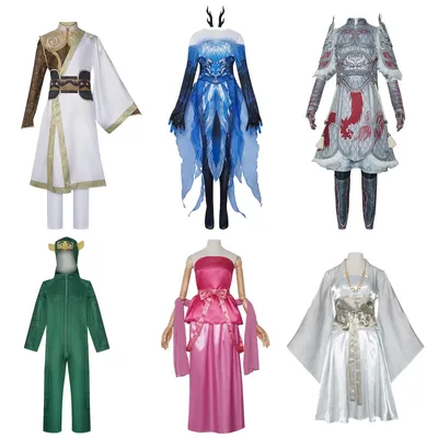 Film Nezha2 Aorun Cosplay Kostüm AoGuang Cosplay Overalls Dame Shiji Kleid Perücke Anime Ne zha Ao Image