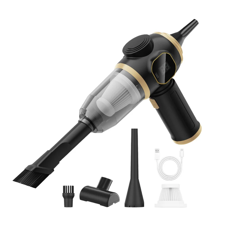 ABS Staubsauger Haushaltsgerät Auto Staubsauger Drahtlose Handheld 2 in 1 Tragbare 15000 PA Starke Saugreiniger Staubsauger Image