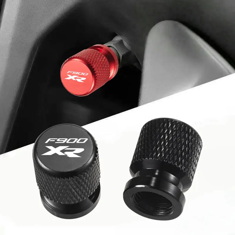 2PCS Motorrad Reifen Ventil Air Port Stem Abdeckung Kappe Stecker CNC Zubehör FÜR BMW F900R F900XR F900R F900XR F900XR f900r Image