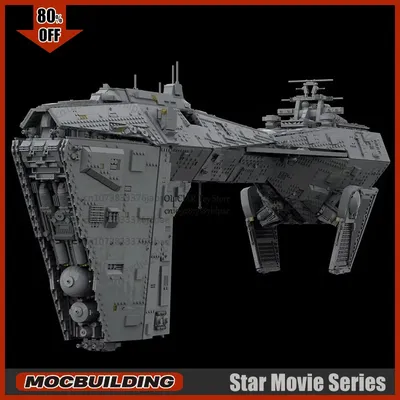Film Kämpfer MOC Imperial Nebulon Baustein UCS Technologie Ziegel Raumschiff Set Schlachtschiff Modell Spielzeug Sammlung Geschenke Image