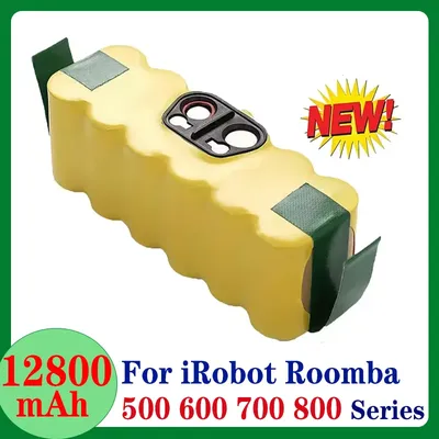 14,4 V 9800 mAh Für iRobot Roomba Batterie 500 600 700 800 900 595 620 650 653 780 890 Batterie für Roomba Staubsauger Batterie Image