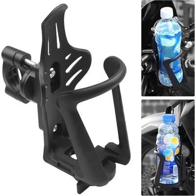Csparkv - Fahrradflaschenhalter, Getränkehalter, Fahrradlenker, 360° verstellbar, Flaschenhalter Image