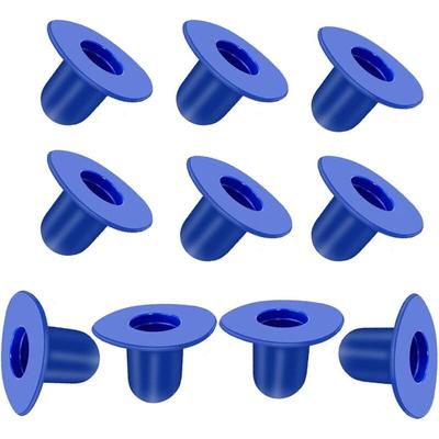 10er-Pack blaue Ersatz-Verlängerungskappen für Intex-Pools Image