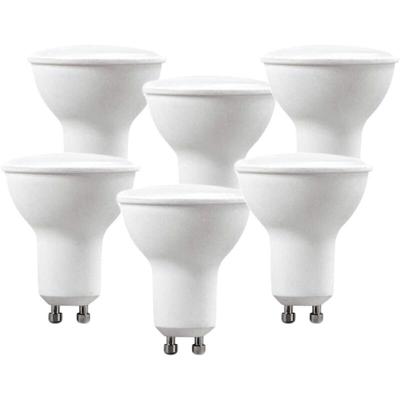 Memkey - GU10-LED-Lampe, 5 w, 220 v, 400 Lumen, 120-Grad-Winkel, Opaldiffusor, 6000 k (X6, Image