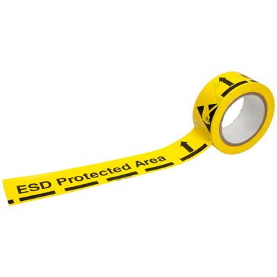Bodenmarkierungsband 'esd Protected Area', esd, 50 mm, 33 m - Wetec Image