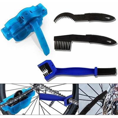 Fahrradkettenreiniger, Fahrradkettenreiniger, 4-teiliges Fahrradreinigungsset, mit Image