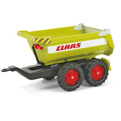Rolly Toys - rollyHalfpipe Traktoranhänger Claas, Rundmulde, Kipp Anhänger Image