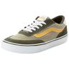 Sneaker VANS "Brooklyn LS", Gr. 44,5, kcz, color block grape leaf, Leder, sportlich, Schuhe, angelehnt an das Design vom Old Skool
