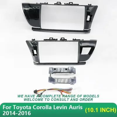 For Toyota Corolla Levin Auris 2014-2016(10.1Inch)Car Radio Fascias Android MP5 Stereo Player 2 Din