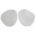 Lot de 2 lingettes (270 x 235 x 6 mm) pour nettoyeur Vapeur Steam Mop 4160 Ariete, silver crest