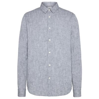KnowledgeCotton Apparel - Regular Fit Structured Shirt - Hemd Gr S grau Image