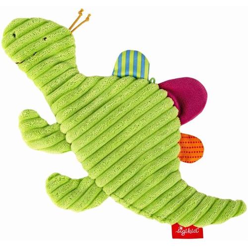 sigikid 43381 - Knistertuch Dino Kinderbunt, Babyspielzeug - sigikid
