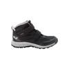 Wanderschuh JACK WOLFSKIN "WOODLAND TEXAPORE MID VC K", Gr. UK 2,5 - EU 35, Normalschaft, schwarz (schwarz, grau), Main Material Second Material Lining Sole, Schuhe