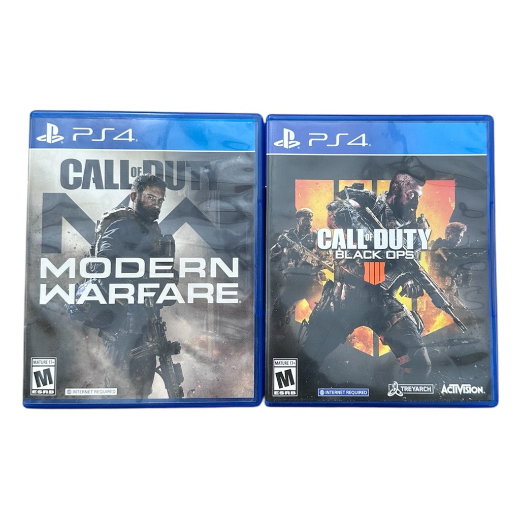 Adidas Video Games & Consoles | Call Of Duty Ps4 Game Bundle - Modern Warfare & Black Ops Iii | Color: Blue | Size: Os