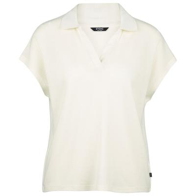 Stoic - Women's WoolHemp VarbergSt. Pique Polo - Polo-Shirt Gr 3XL weiß Image