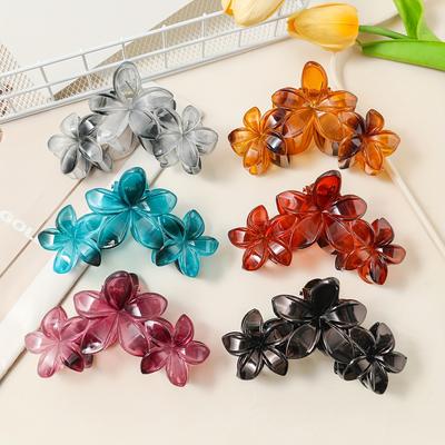 TEMU 6pcs Simple Hair Grippers For Women, Spring And -end Shark Hair Grippers, Daily Basic Bun Headwear Image