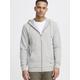 Indicode Kapuzenfleecejacke Herren grau, XXXL