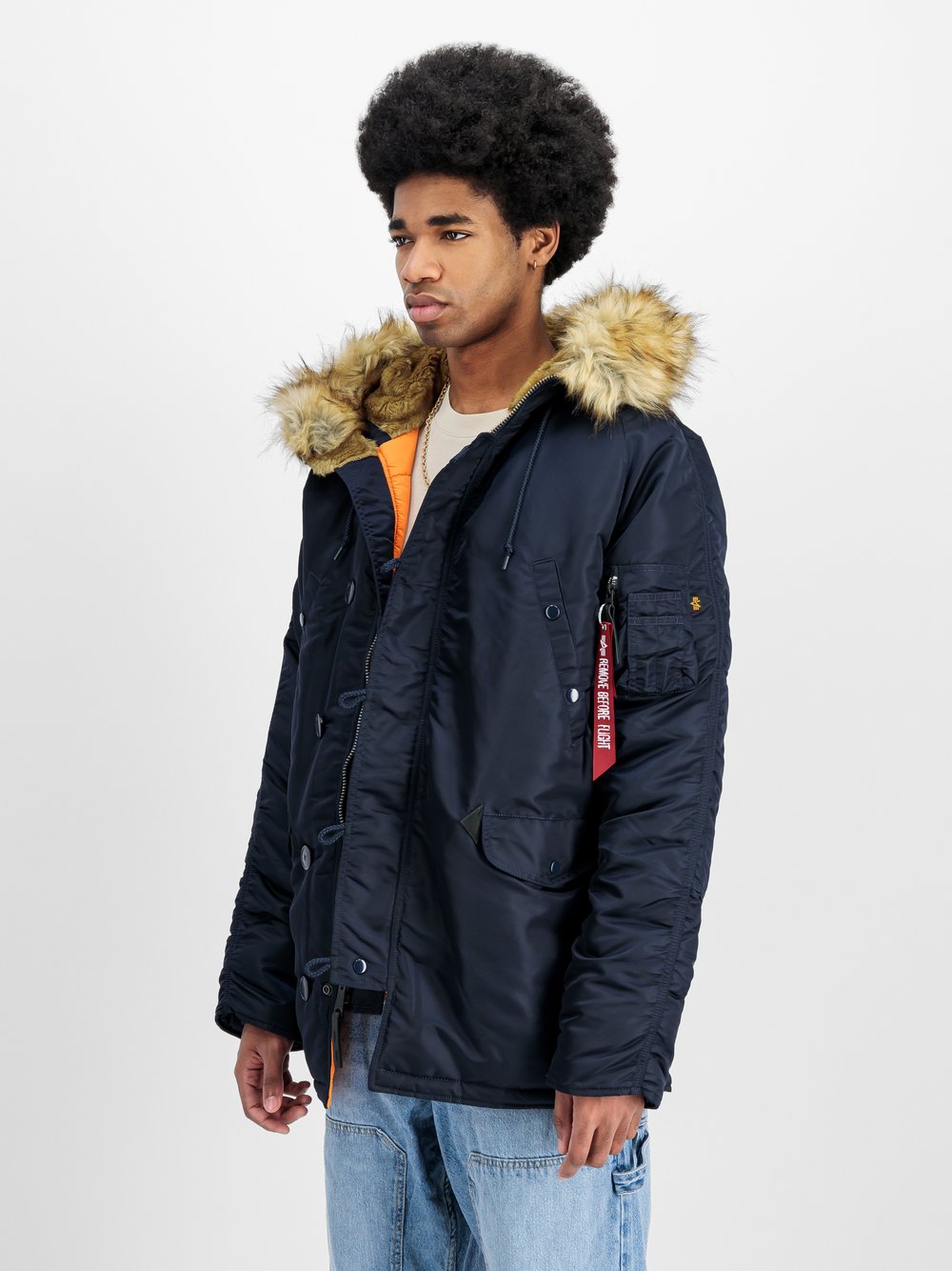 Alpha Industries Winterjacke Herren blau, XXXL Image