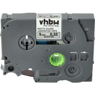 Vhbw - Schriftband-Kassette Ersatz für Brother TZE-M921 für Etiketten-Drucker 9mm Schwarz auf Image
