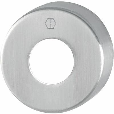 Türgriff Rosette rund - Abdeckrosette 52x52x10mm, Edelstahl schwarz matt - Hoppe Image