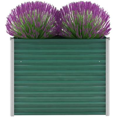 Bonnevie - Garten-Hochbeet,Blumenkasten,Pflanzkasten Balkon, Terrasse, Garten Verzinkter Stahl Image
