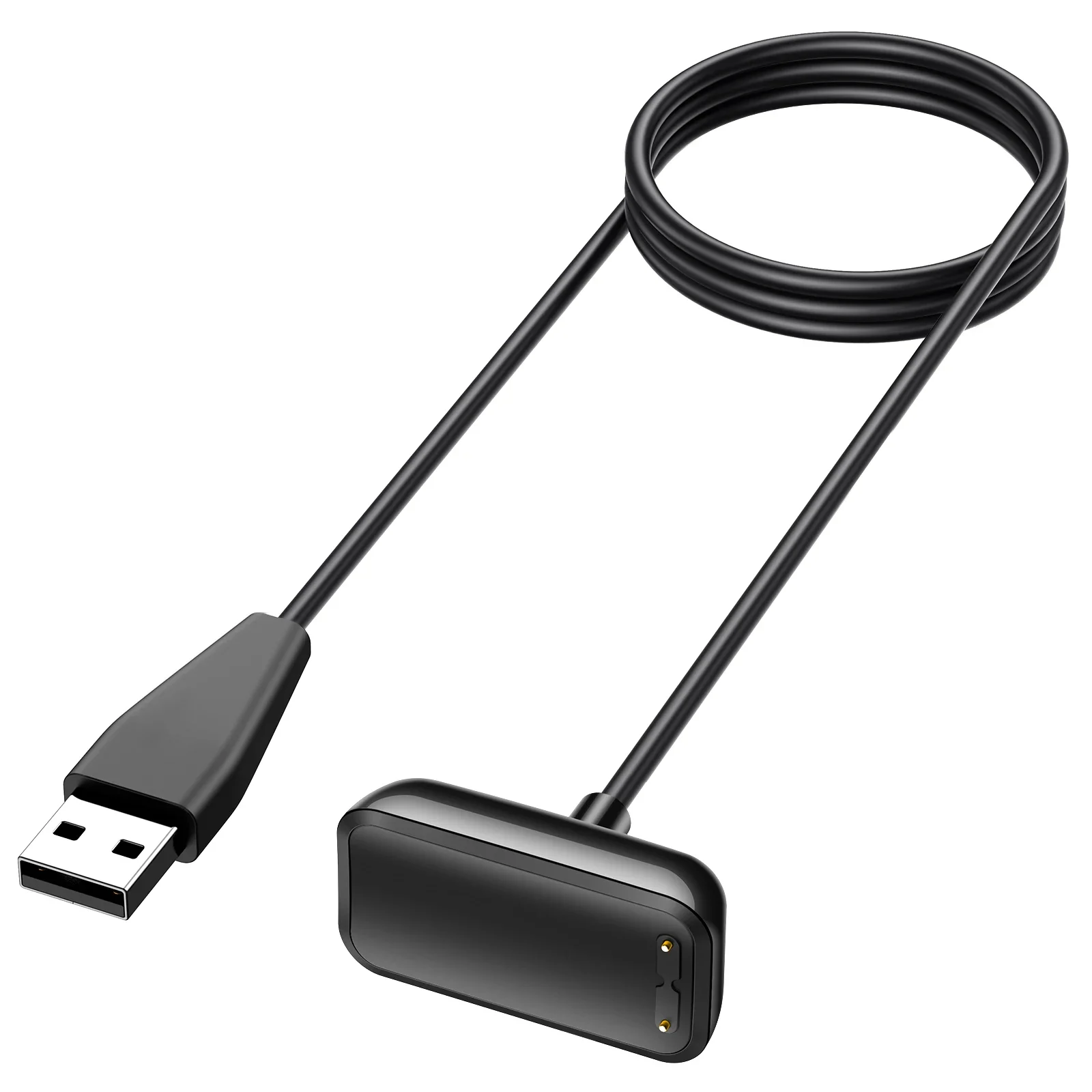 Magnetisches Uhrenladegerät vom Typ C für Fitbit Charge 5 6, Ladekabel für Fitbit Luxe, tragbares Ladedock-Adapter-Zubehör Image