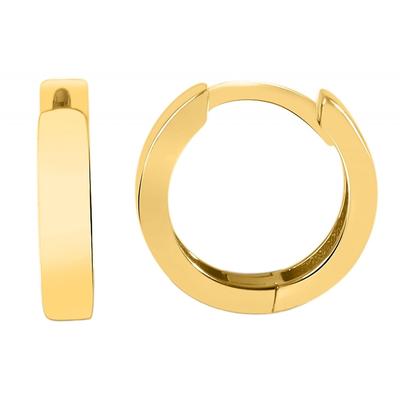 Paar Creolen ADELIA´S "Neuheit 2025 - Damen Creolen aus poliertem Gold 333 Ø 10 mm", gold, Ohrringe, Damen, Damen, Gelbgold 333 Image