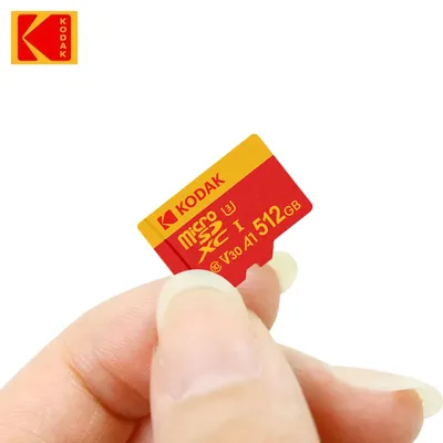 Kodak Microsd-Karte C10 32 GB 64 GB Speicherkarte mit SD-Adapter Speicherkarte Class10 U3 4K High Speed TF Flash für mobile Kamera PC