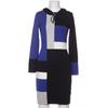 Alba Moda Damen Kleid, Gr. 34, marineblau, kein Etikett