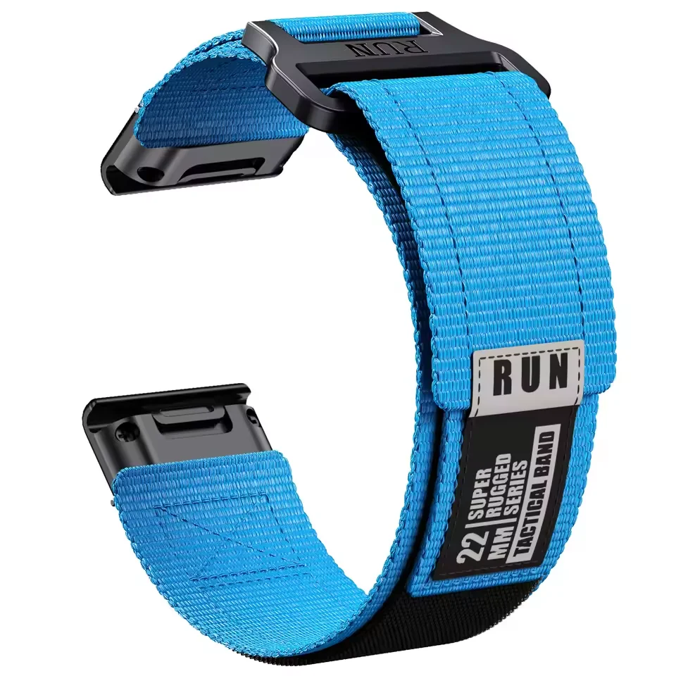 26 mm Quick Fit Nylonarmband für Garmin Fenix5 5XPlus 6 6XPro 7 7XPro Armband Tactix7 22 mm Uhrenarmband Instinct1 2 Sportarmband Image