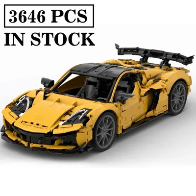 Neue Technologie MOC- 216686 ZR1 2025 Supercar-Rennwagen im Maßstab 1:8, Bausteinsteine für Image