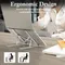 1pc Kunststoff Laptop Ständer Einstellbar Falten Tragbare Laptop Höhe Verstellbaren Ständer Kühlung Ständer Anti Slip