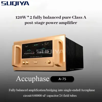 SUQIYA-Referenz Accuphase A-75 High-End Pure Class A Verstärker HiFi symmetrischer Verstärker Home Image