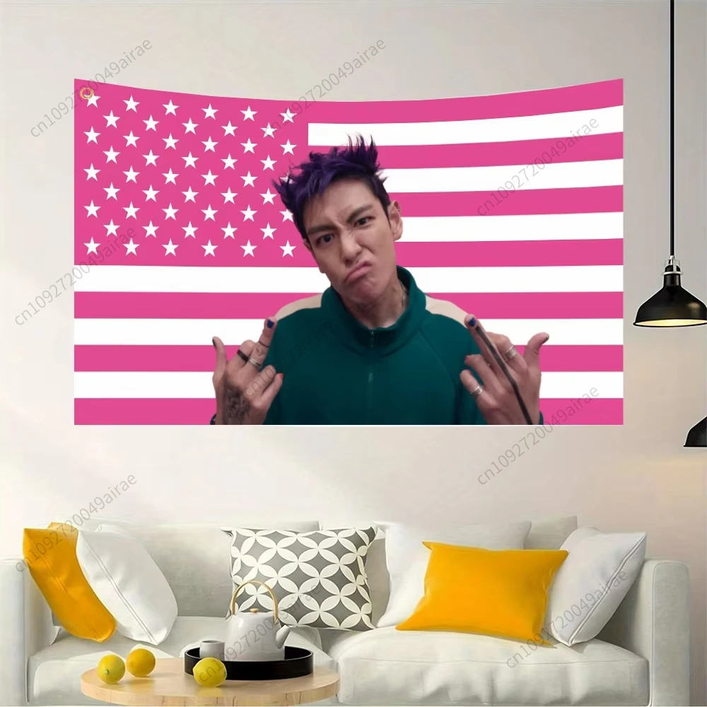 90X150CM Pop Singer Choi Seung Hyun Tapisserie Flagge Polyester Bedruckt Outdoor für Dekoration Amerikanische Wanddekoration Flagge Banner Image