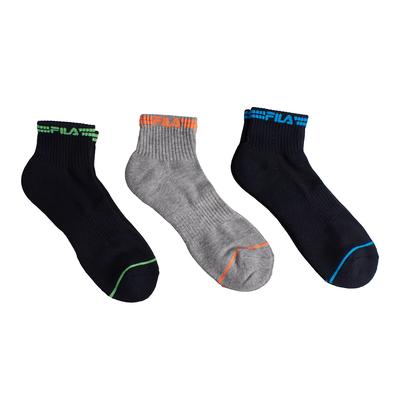 3er-Pack Viertelsocken F2523 für Damen und Herren Image