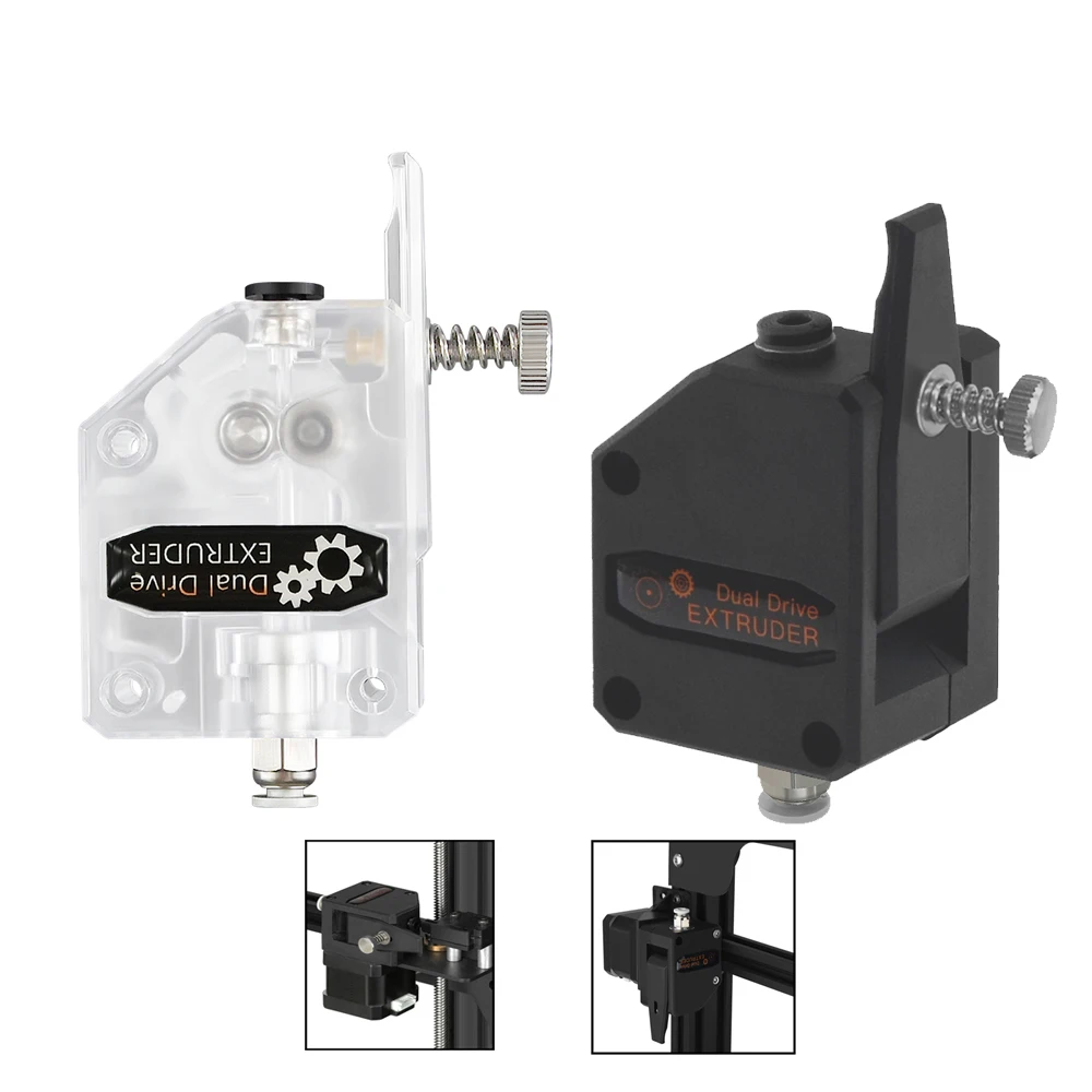 3D-Druckerteile VORON MK8 Extruder Clone Dual Drive Extruder Upgrade Bowden Extruder 1,75 mm Filament für 3D CR10 Ender 3 CR6 SE Image