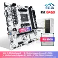 Kit set scheda madre ZSUS B450 con Ryzen R5 5600 DDR4 1 * 16 GB 3200 MHz memoria AM4 scheda madre M.2 NVME