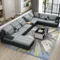Meubles Design forme canapé coin 7 places canapé ensemble meubles tissu salon moderne canapé