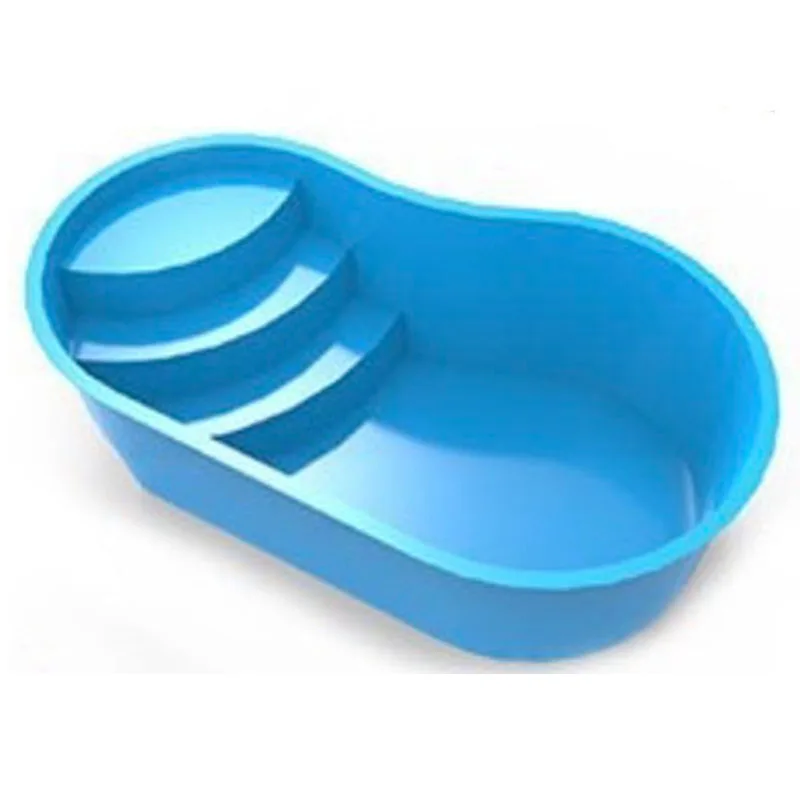 Piscine souterraine en fibre de verre, conteneur préfabriqué au sol moderne personnalisé, piscine extérieure en fibre de verre