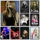 A-Avril Singer R-Ramona Lavigne Poster HD art muro appiccicoso impermeabile casa soggiorno camera da
