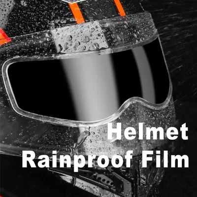 Motorcycle Helmet Anti-fog Film and Rainproof Film Durable Nano Coating Sticker Film Universal