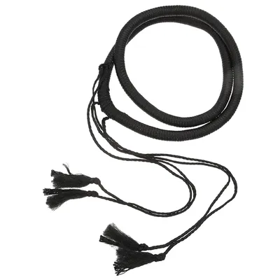 Black Braided Headband Head Wrap Rope For Arab Costume Accessories Scarf Headband Adjustable Pu