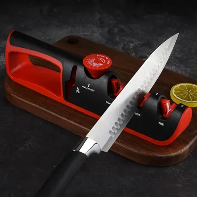 Kitchen Knife Sharpener Adjustable Angle Scissors Knives Sharpening Grinding Machine Whetstone