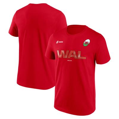 Rugby-Weltmeisterschaft 2025 – Fan-T-Shirt mit Grafik – Wales Image