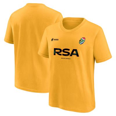 Rugby-WM 2025-Fan-T-Shirt mit Grafik – Südafrika – Junior Image