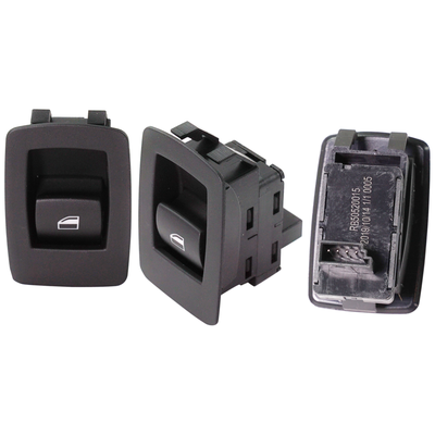 JC Whitney Window Switch Black, Front & Rear, Driver Passenger Side, 1-year unlimited-mileage warranty SET-JRB50520015-3