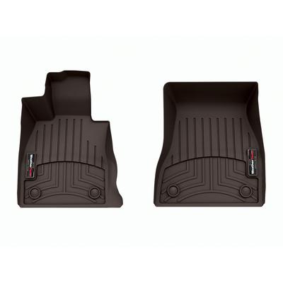 Weathertech Floor Mats Made of Rubberized Thermoplastic Elastomer Cocoa Molded Liner FloorLiner Series, Front, 4718451