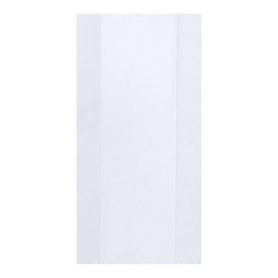 Lavex 28" x 24" x 60" 6 Mil Clear Gusseted Polyethylene Bag - 50/Case