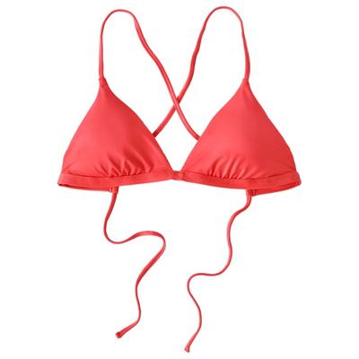 Patagonia - Women's Cross Shore Triangle Top - Bikini-Top Gr S rot/weiß Image