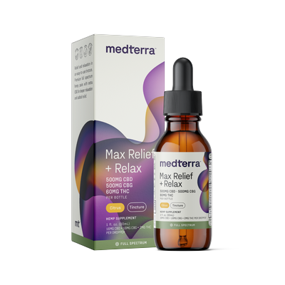 Max Relief + Relax Full Spectrum CBD Oil
